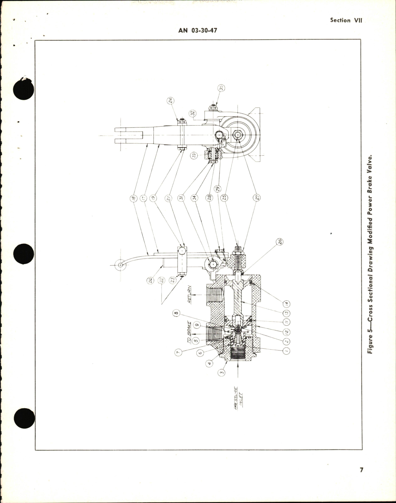 Sample page 7 from AirCorps Library document: Operation, Service, & Overhaul Instructions with Parts Catalog for Power Brake Valves