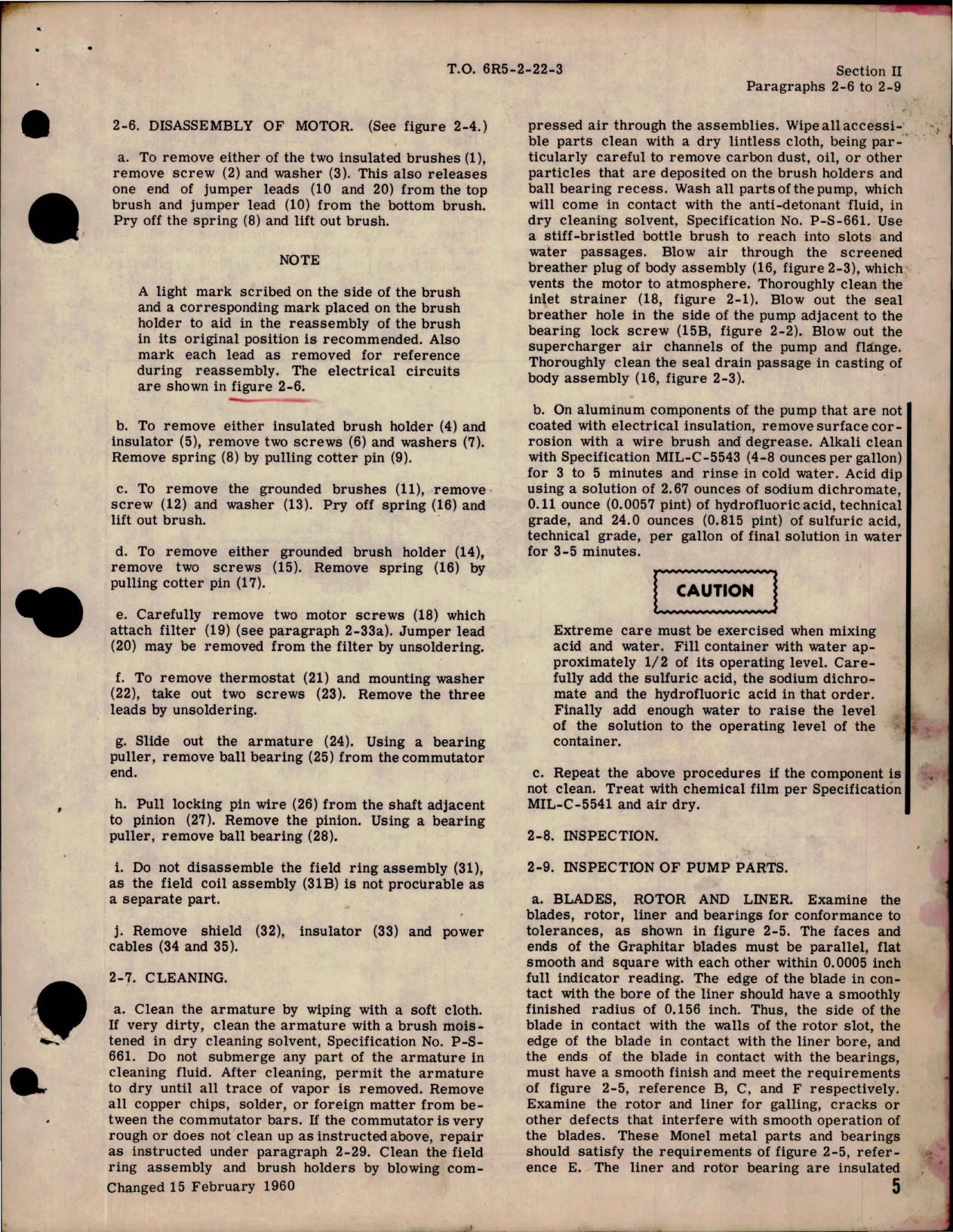 Sample page 9 from AirCorps Library document: Overhaul Instructions for Fully Submerged Type Water Injection Pump - Series R-8500 