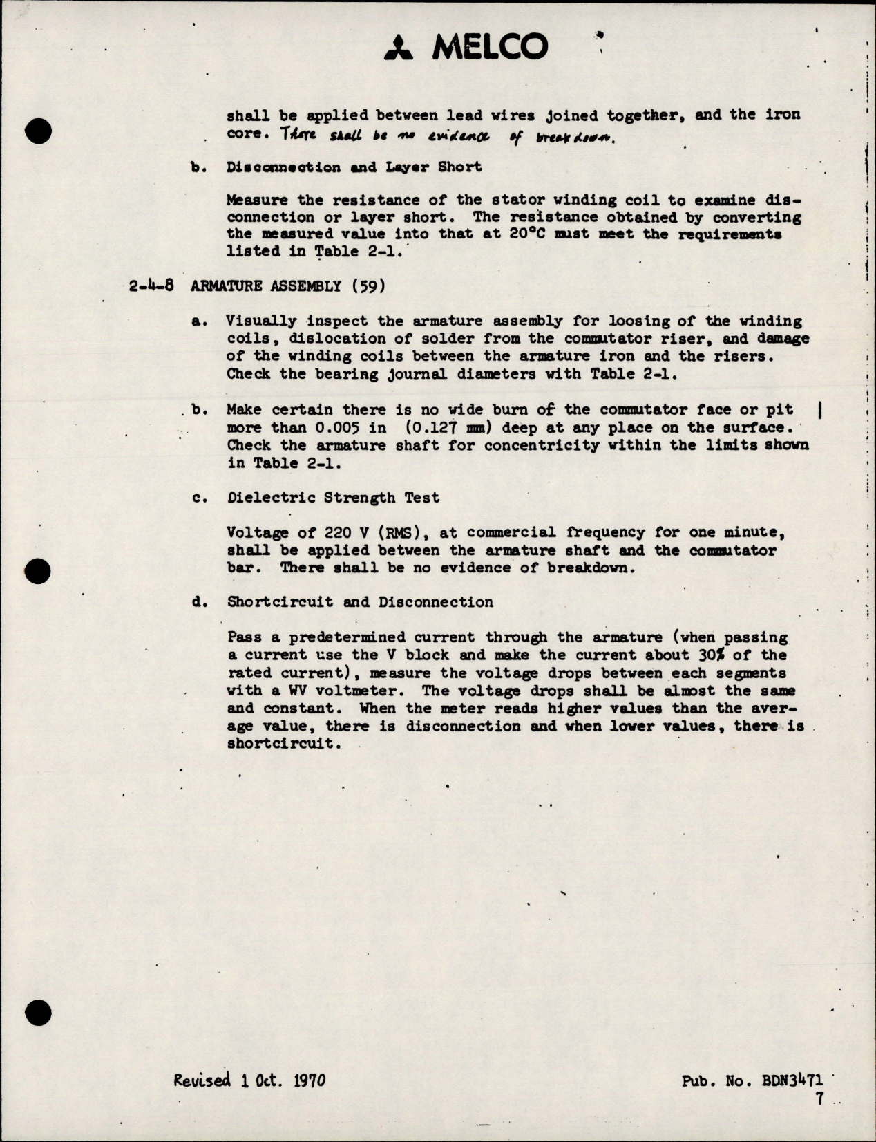 Sample page 9 from AirCorps Library document: Overhaul Instructions w Parts List for Submerged Fuel Booster Pump