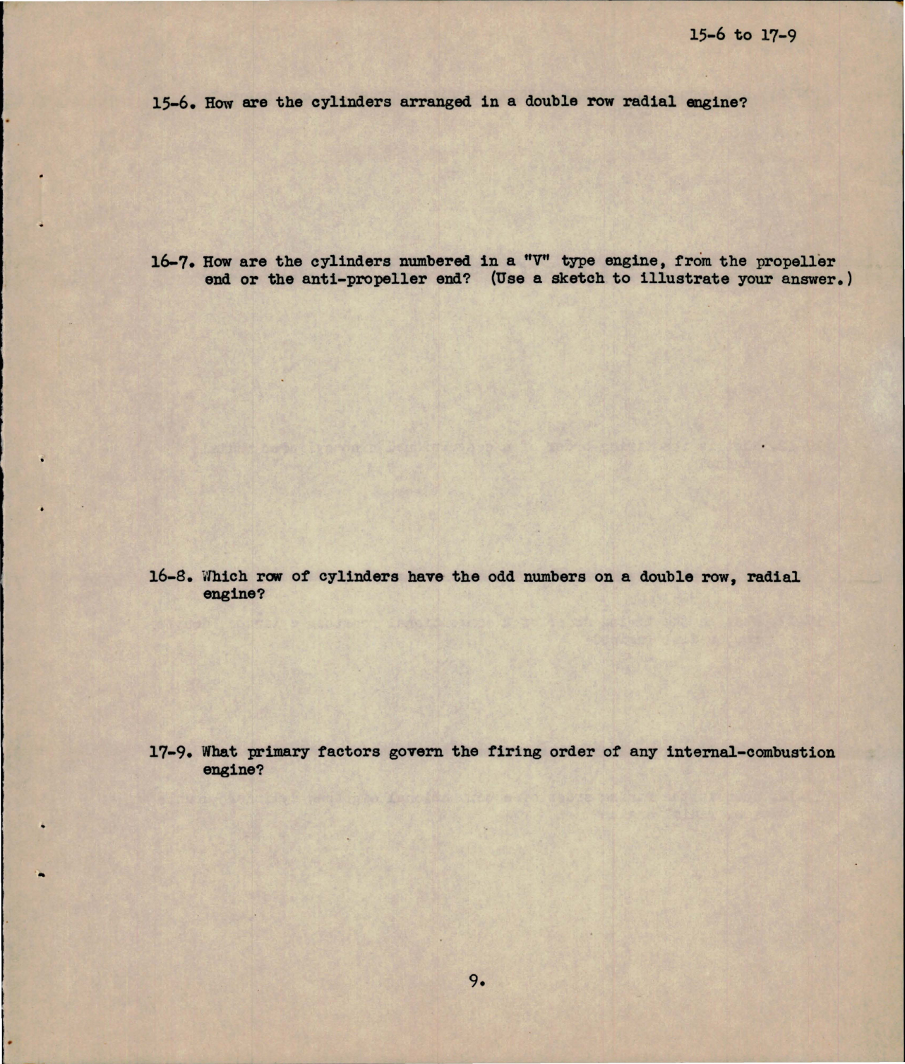 Sample page 9 from AirCorps Library document: Study Guide for Aircraft Engines