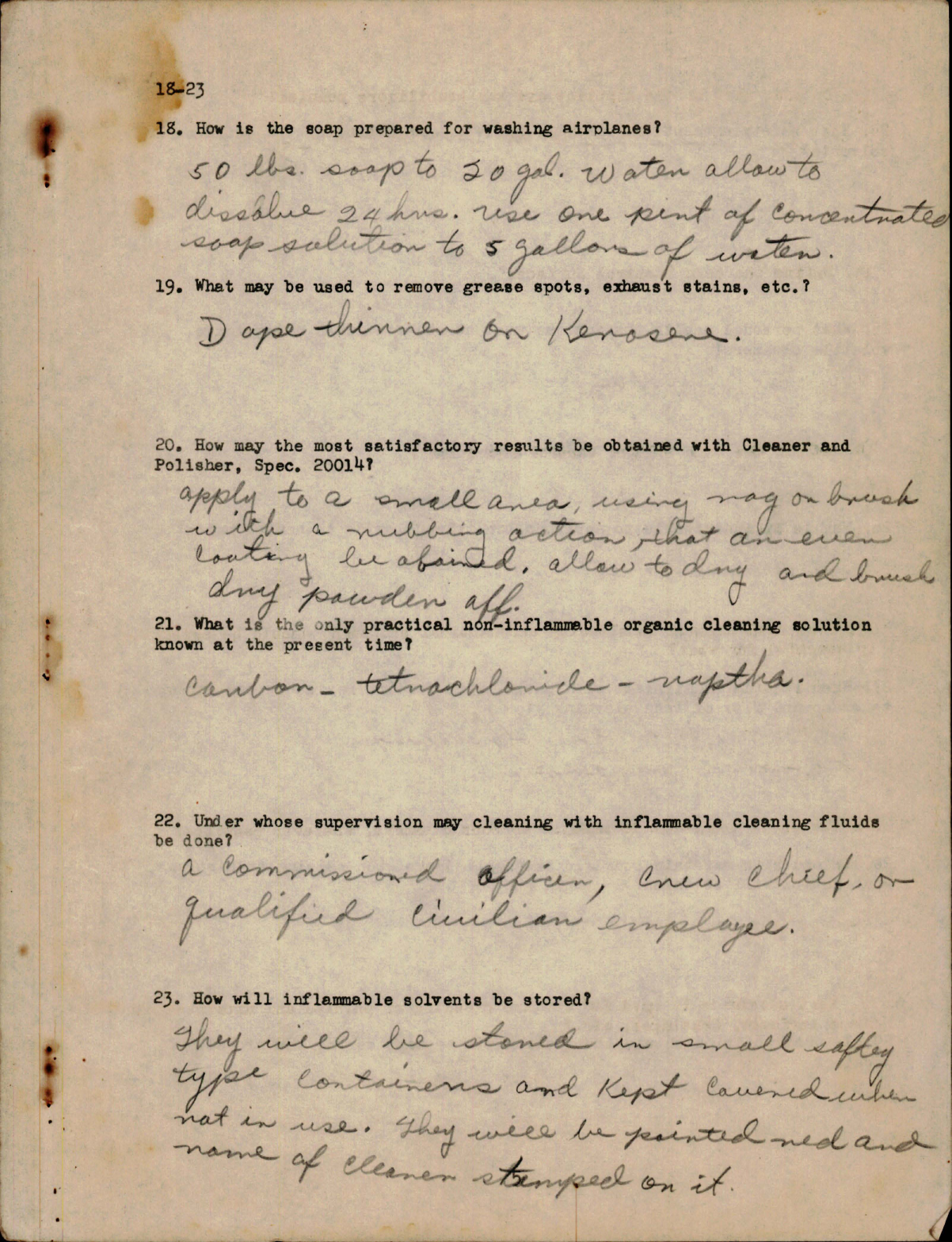 Sample page 5 from AirCorps Library document: Study Assignment & Questionnaire for Airplane Structures