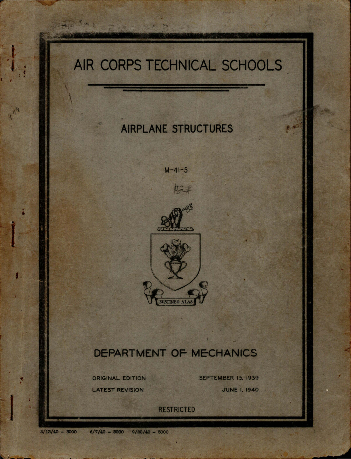 Sample page 1 from AirCorps Library document: Airplane Structures 