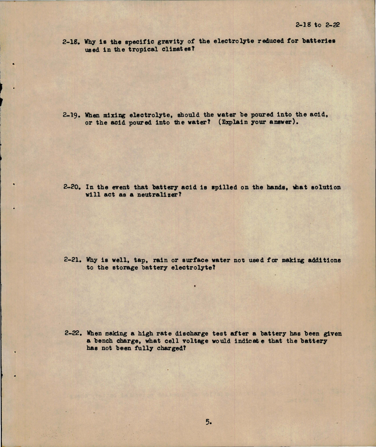 Sample page 5 from AirCorps Library document: Study Guide for Aircraft Electrical Systems