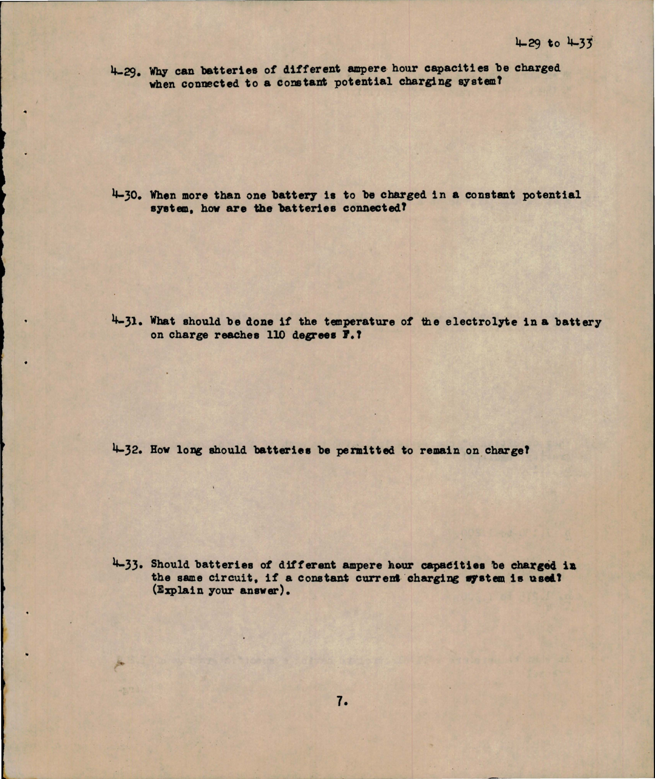 Sample page 7 from AirCorps Library document: Study Guide for Aircraft Electrical Systems