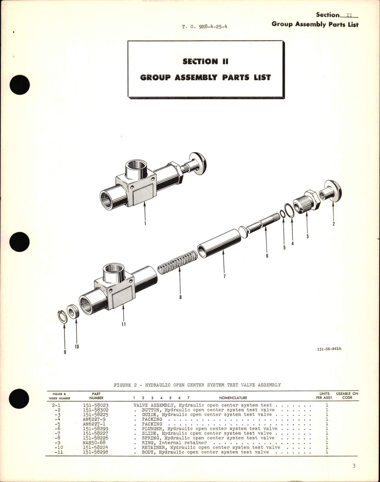 Sample page 5 from AirCorps Library document: Illustrated Parts Breakdown for Selector By-Pass, and Shut-Off Hydraulic Valves