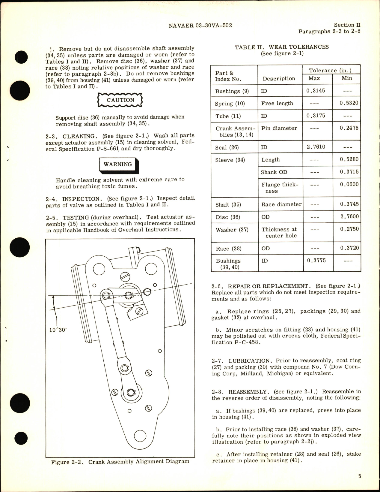Sample page 7 from AirCorps Library document: Overhaul Instructions for Ram Air Shutoff Valve Part No. 4-235-01