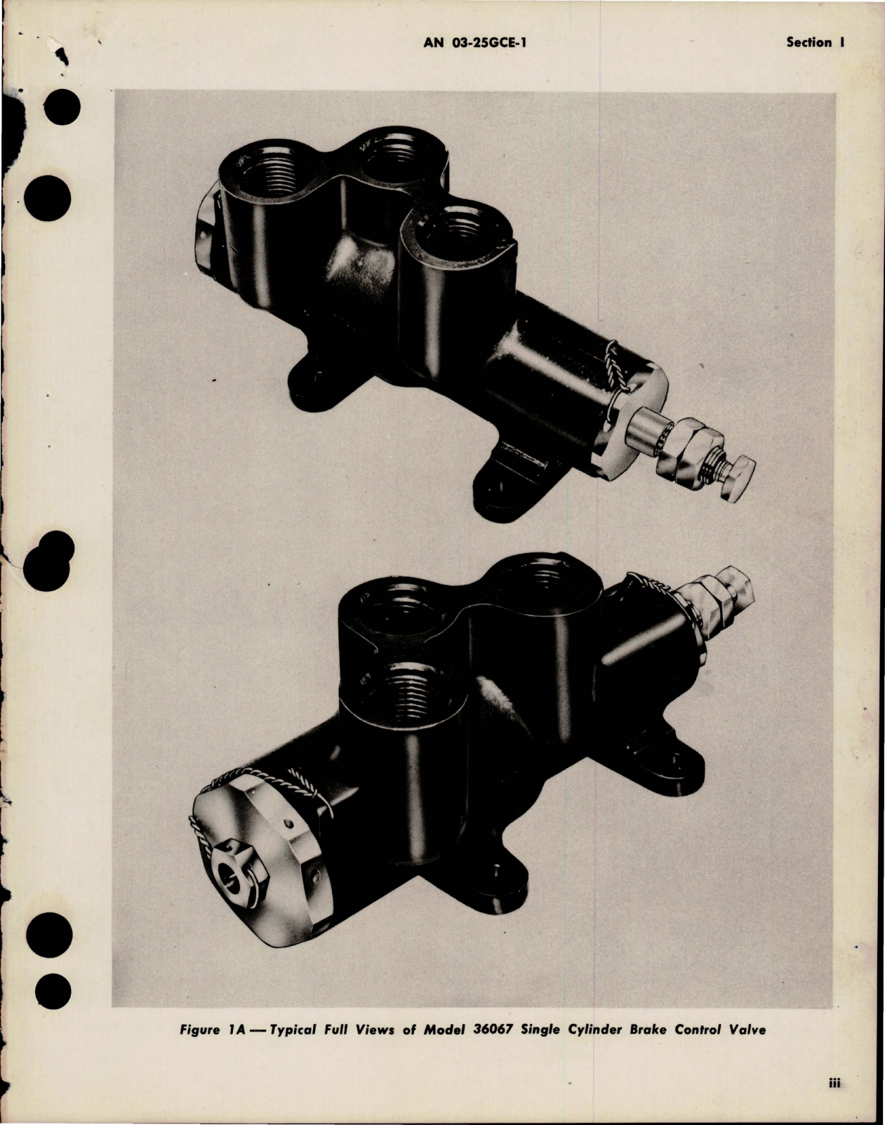 Sample page 5 from AirCorps Library document: Operation, Service, Overhaul Instructions with Parts Catalog for Brake Control Valves
