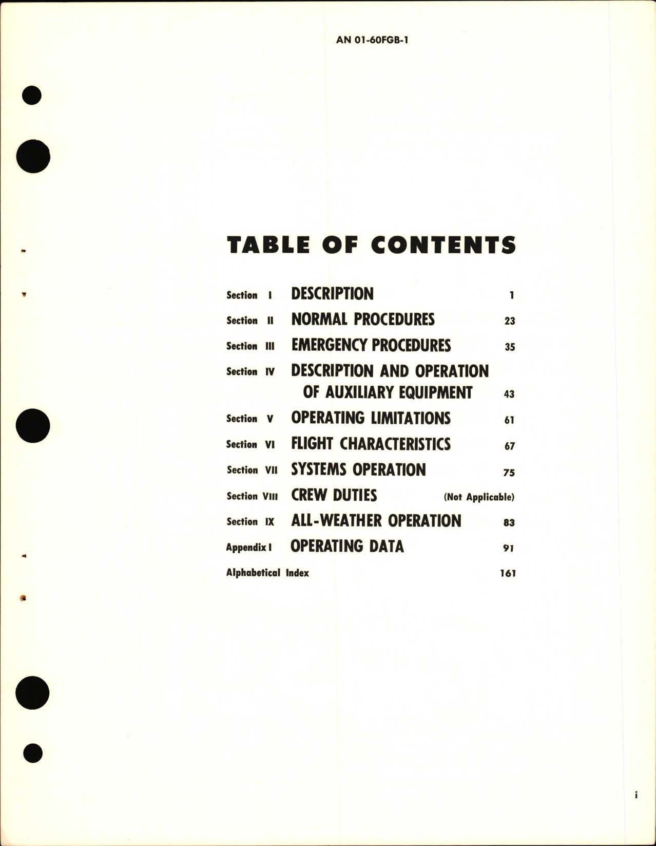 Sample page 7 from AirCorps Library document:  Flight Handbook for Navy Model T-28B Aircraft