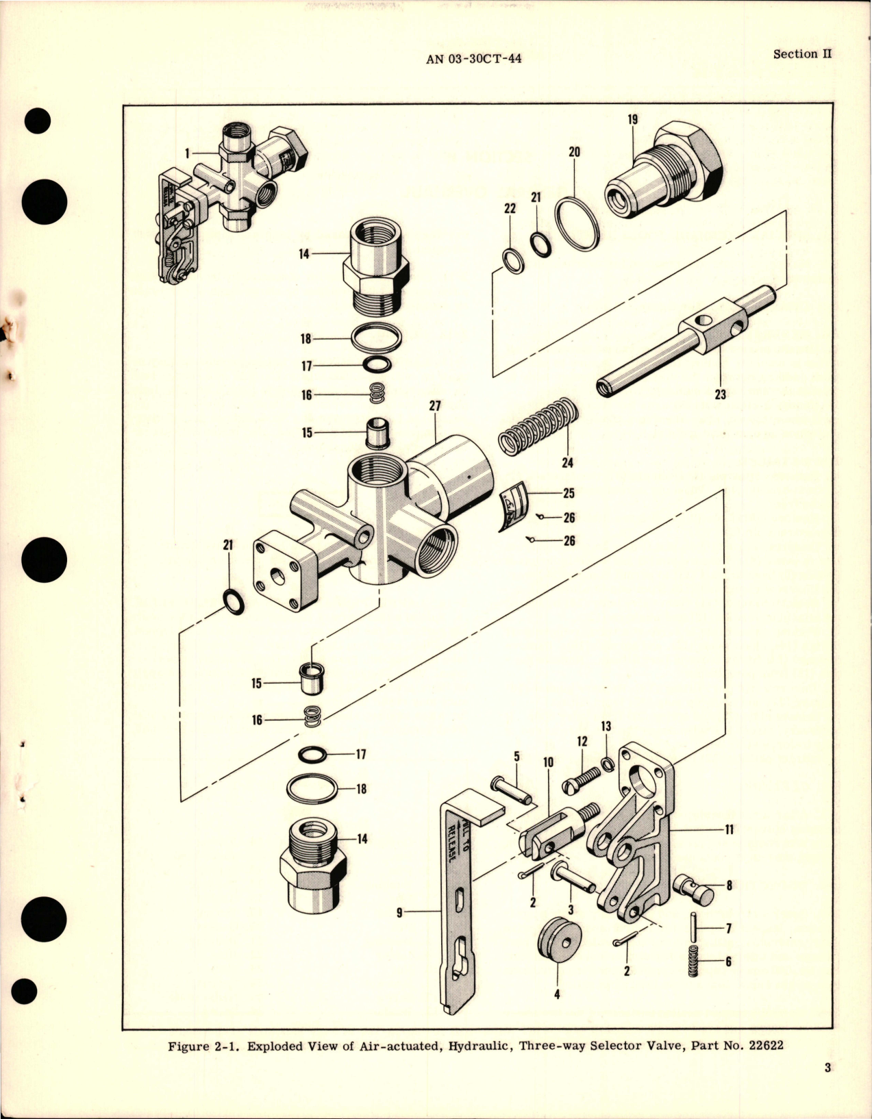 Sample page 5 from AirCorps Library document: Overhaul Instructions for Hydraulic Three Way Selector Valve - Part 22622