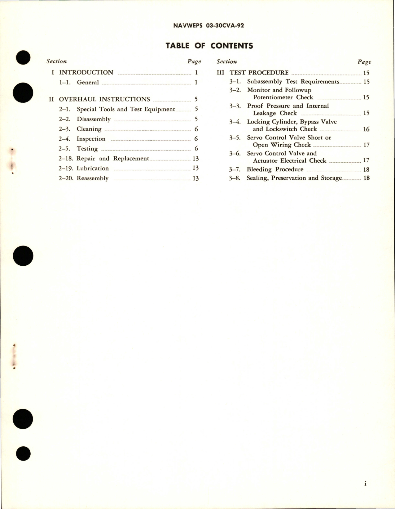 Sample page 5 from AirCorps Library document: Overhaul Instructions for Yaw and Roll Trim and Damper Cylinder Assembly