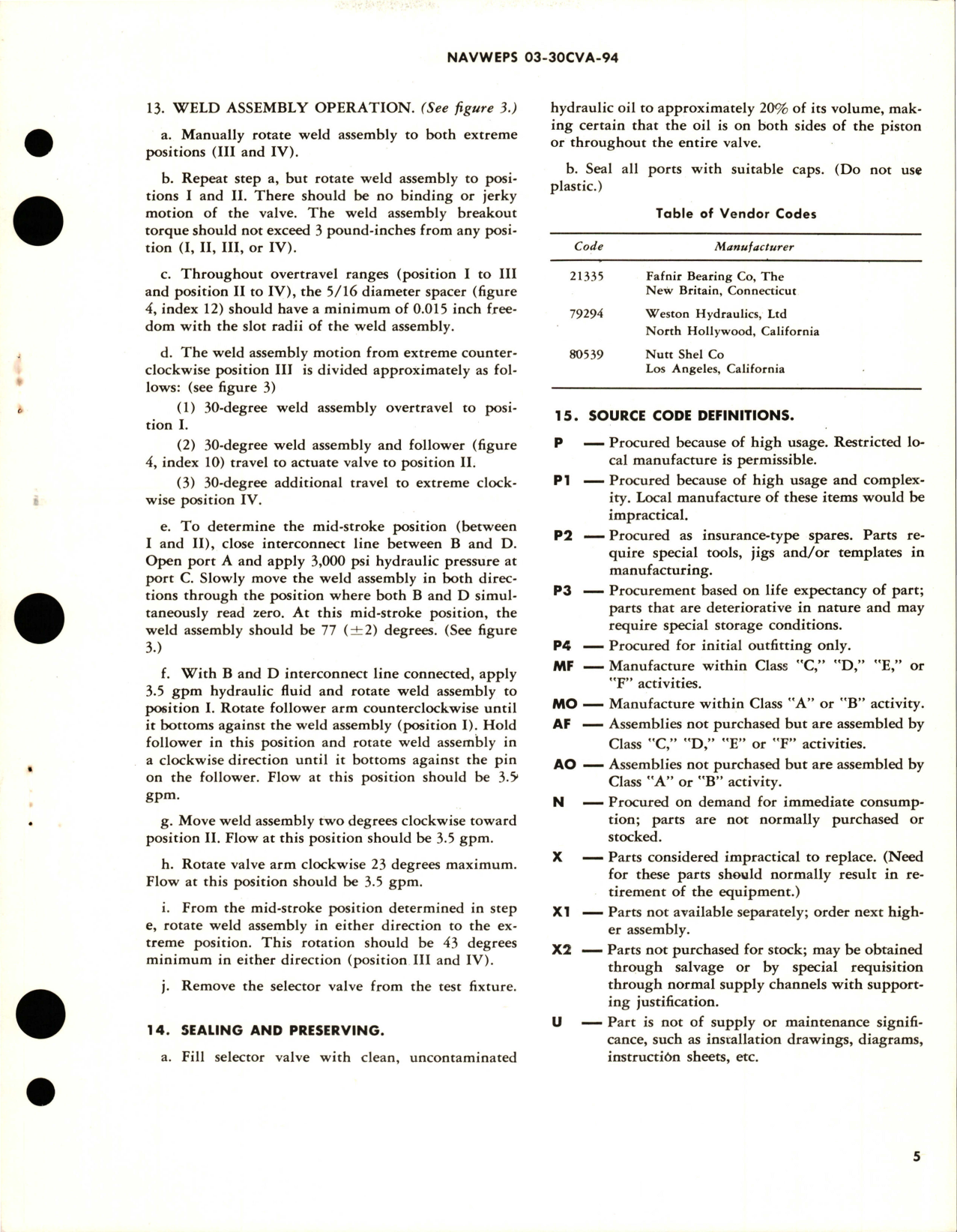 Sample page 5 from AirCorps Library document: Overhaul Instructions with Parts for Two Position Wing Control Selector Valve - CV15-401878-1, CV15-401878-3, CV15-401878-5