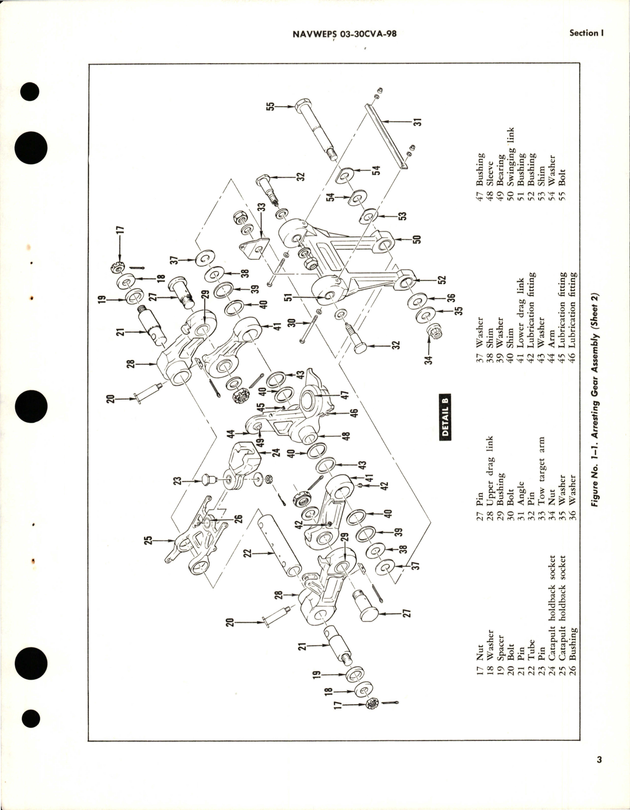 Sample page 5 from AirCorps Library document: Overhaul Instructions for Arresting Gear Assembly - Part CV15-664002-12