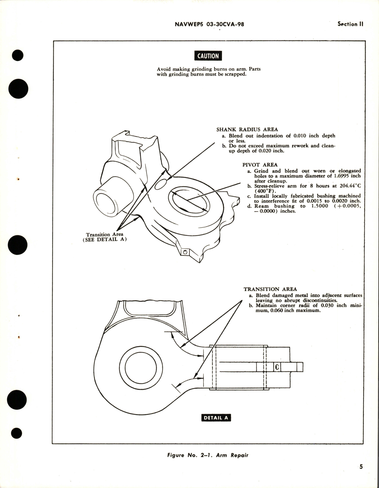 Sample page 7 from AirCorps Library document: Overhaul Instructions for Arresting Gear Assembly - Part CV15-664002-12
