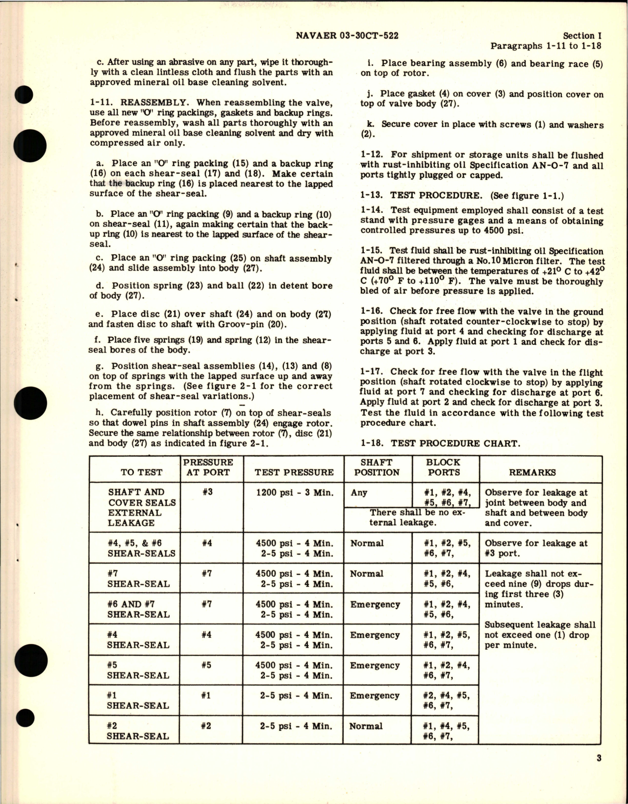 Sample page 5 from AirCorps Library document: Overhaul Instructions with Parts Catalog for Selector Valve - Model 20108