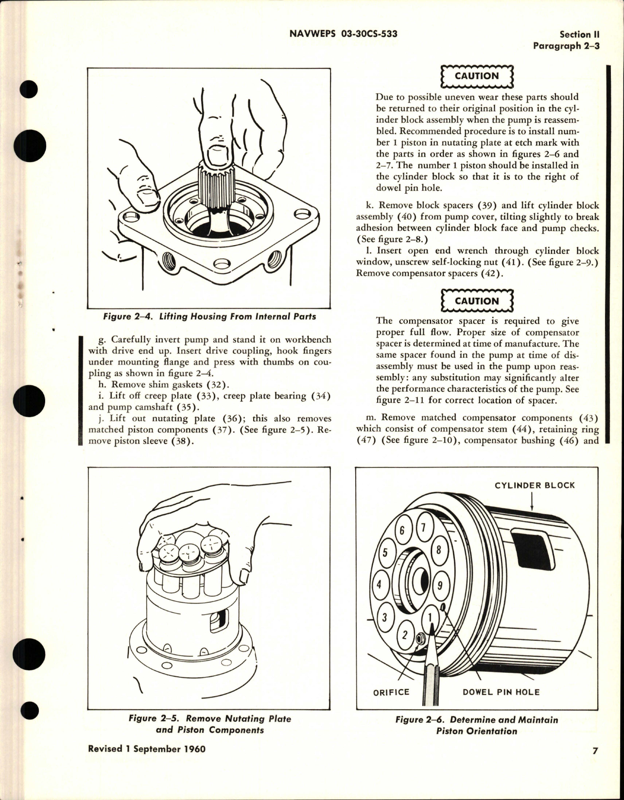 Sample page 5 from AirCorps Library document: Overhaul Instructions for Stratopower Hydraulic Pumps