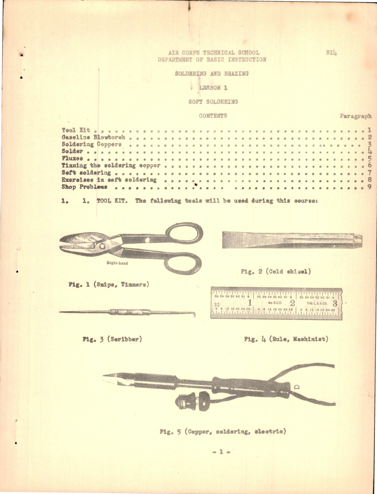 Sample page 5 from AirCorps Library document: Elements of Metalwork II for Soldering and Brazing 