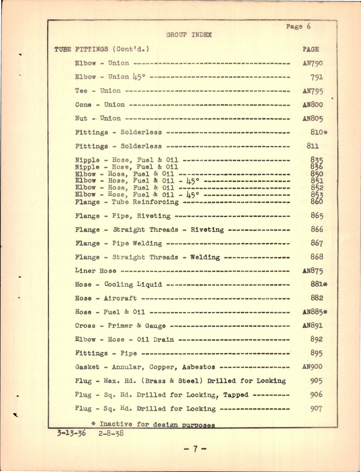 Sample page 9 from AirCorps Library document: US Army Air Corps Standards