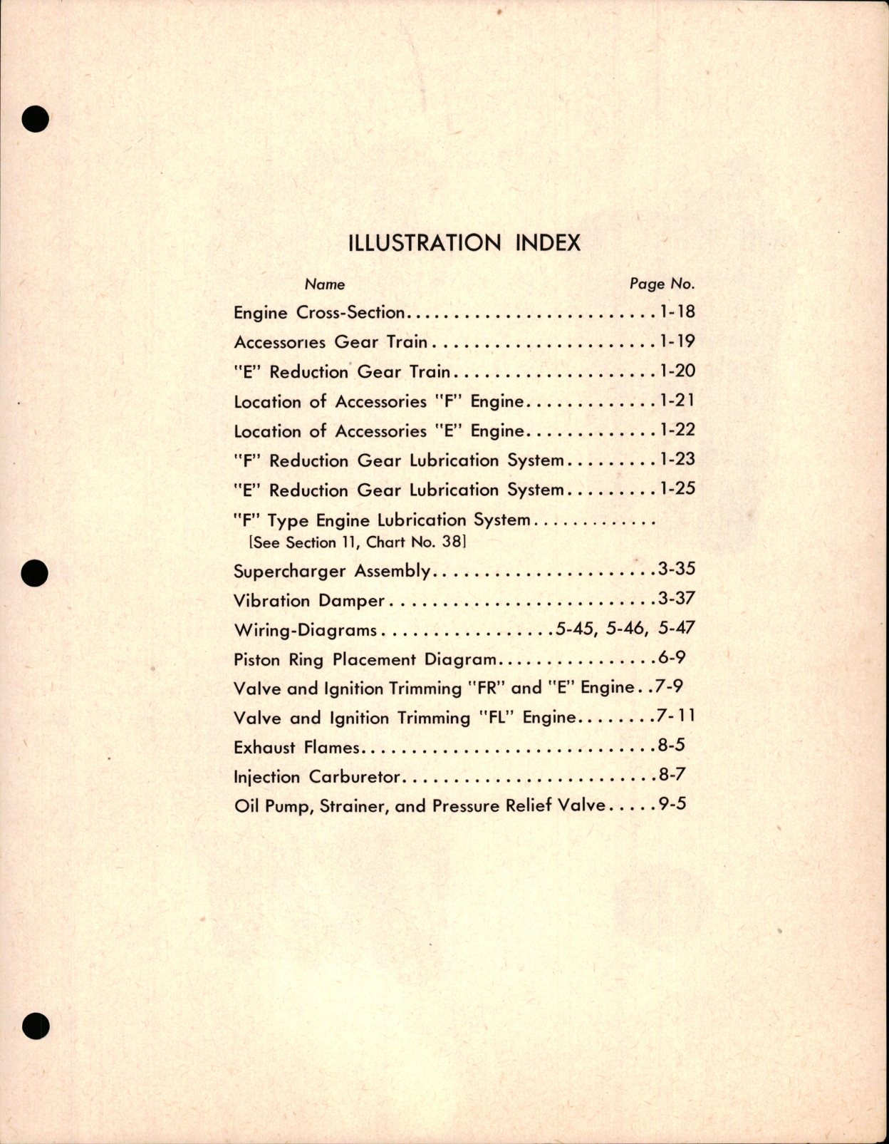 Sample page 5 from AirCorps Library document: Information Guide for Allison V-1710 Engines - Models E and F
