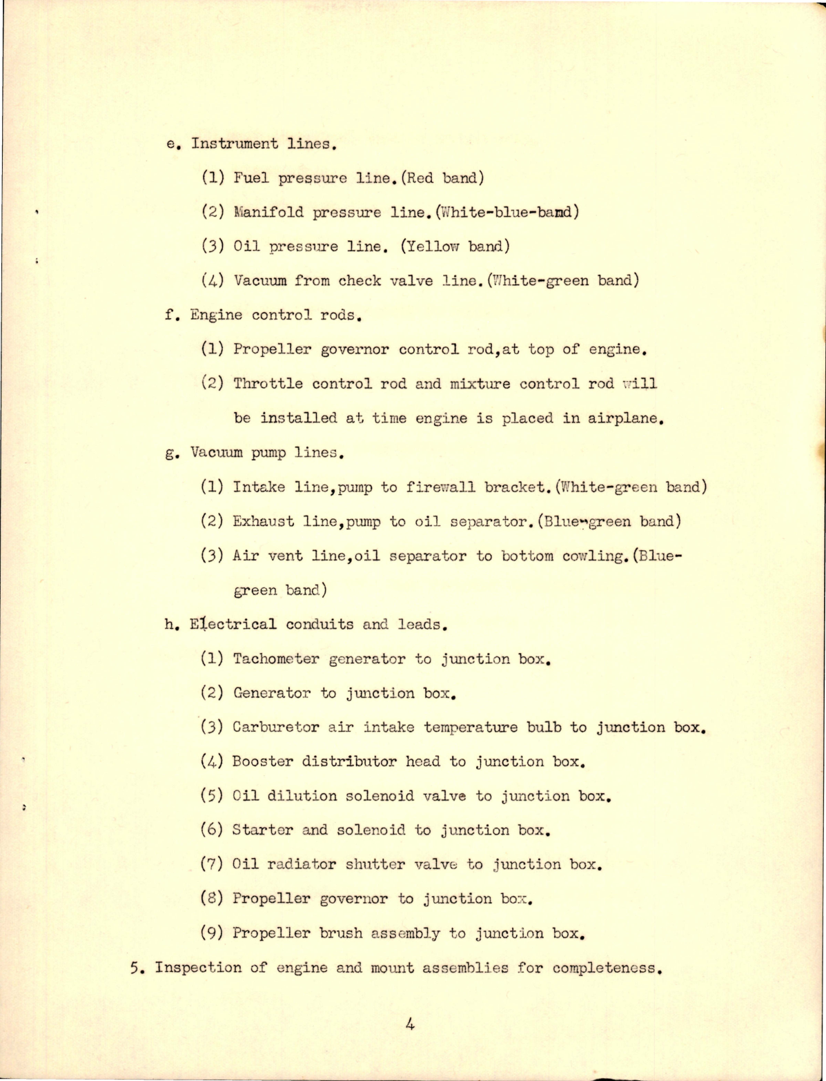 Sample page 5 from AirCorps Library document: Project Guide for Assembly of V-1710-27 and -29 Engines and Accessories into Engine Mounts 