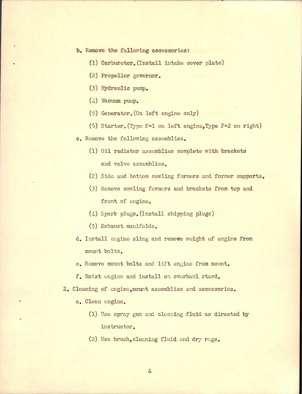 Sample page 5 from AirCorps Library document: Project Guide for Disassembly of V-1710-27 and -29 Engines and Mount Assemblies, Cleaning, Inspecting and Disposition of Equipment  