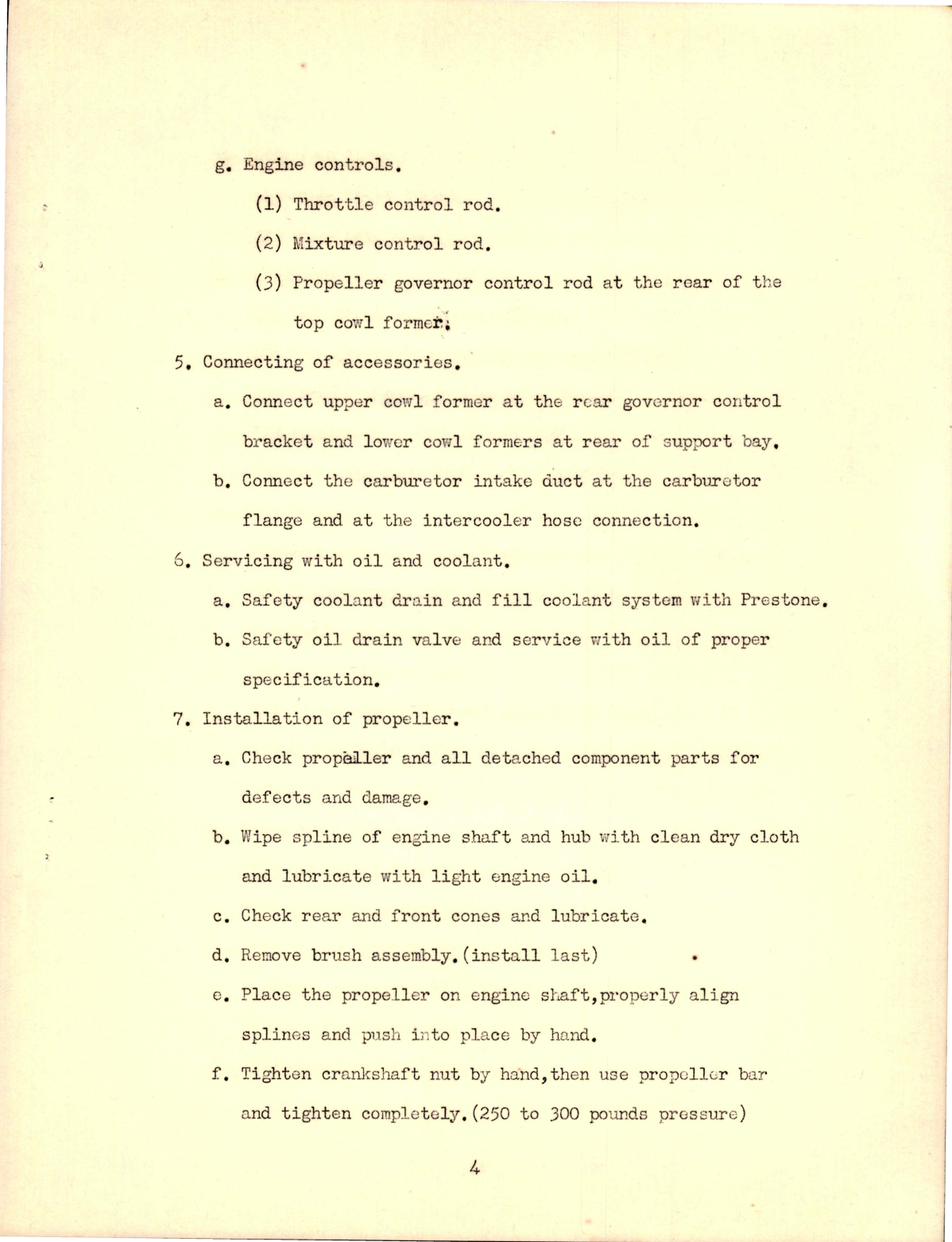 Sample page 5 from AirCorps Library document: Project Guide for Installation of V-1710-27 and V-1710-29 Engines in the P-38 