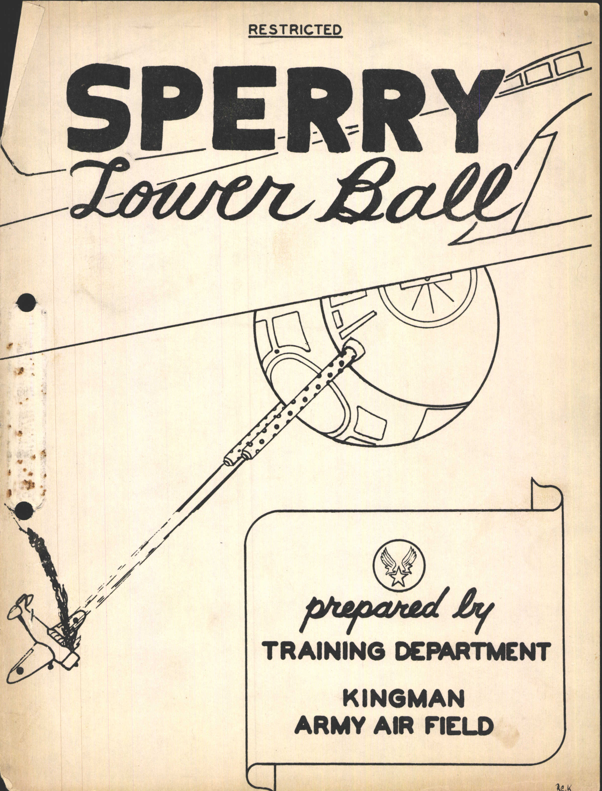 Sample page 1 from AirCorps Library document: Sperry Lower Ball Training