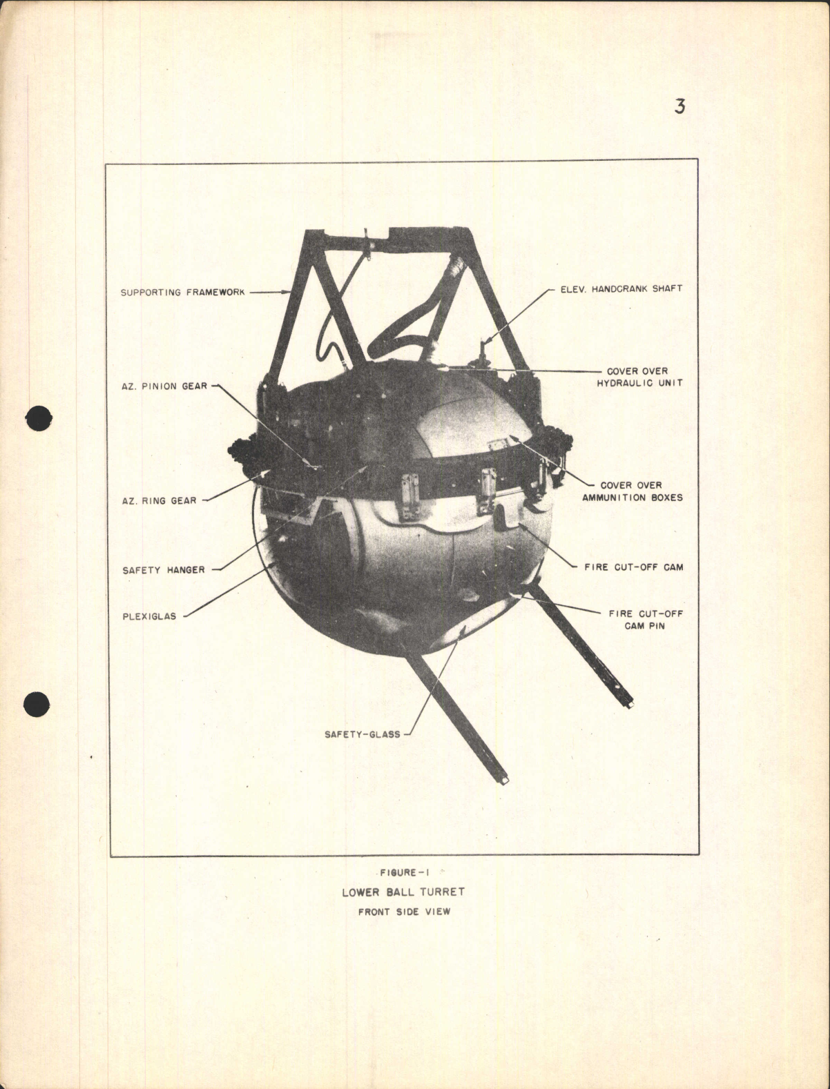 Sample page 7 from AirCorps Library document: Sperry Lower Ball Training