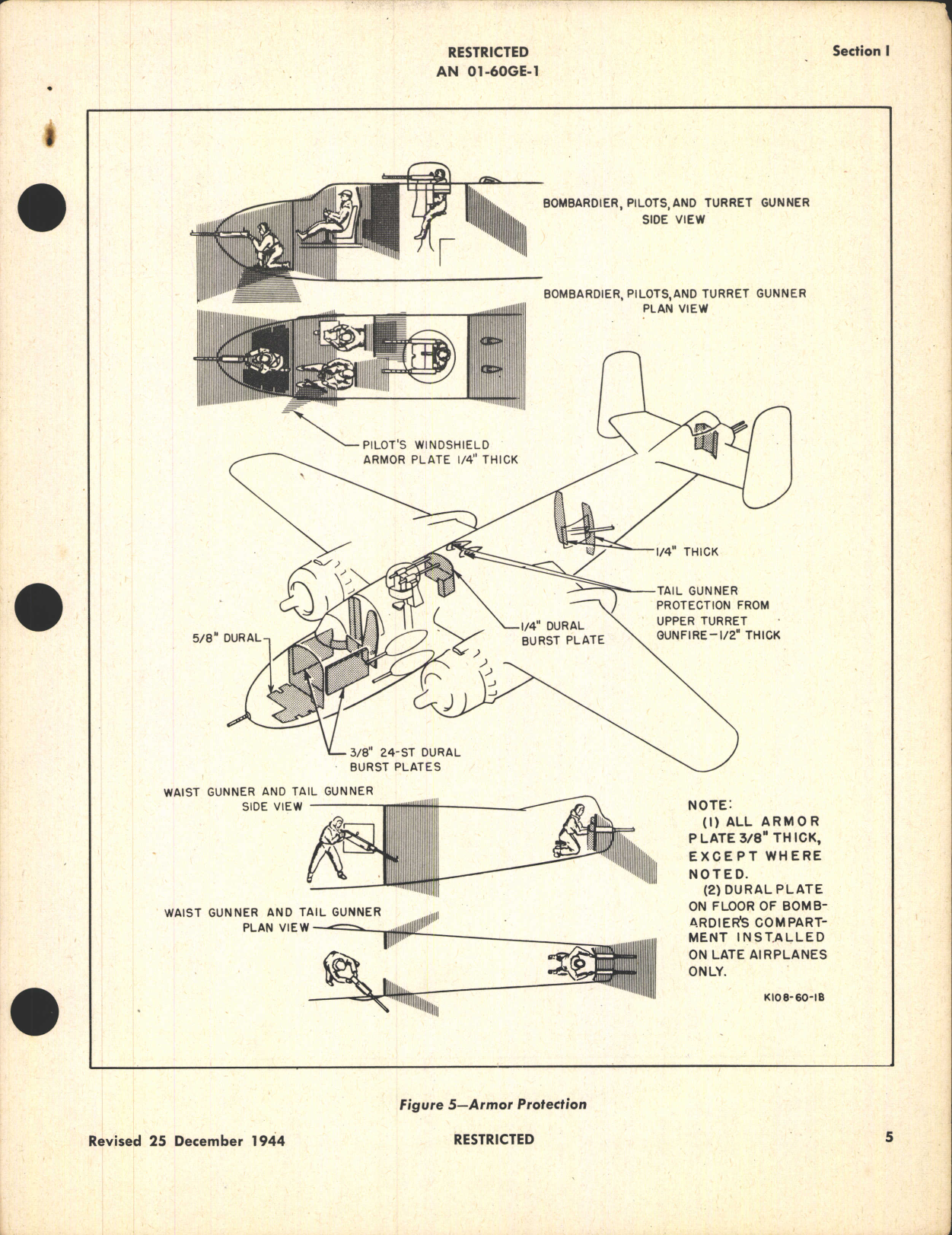 Sample page 5 from AirCorps Library document: Pilot's Flight Operating Instructions for B-25J-1, and PBJ-1J
