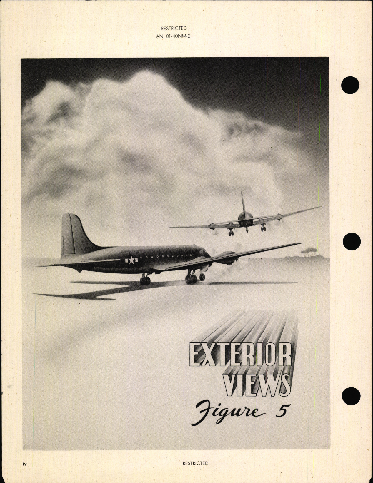 Sample page 6 from AirCorps Library document: Erection and Maintenance Instructions for C-54A and R5D-1