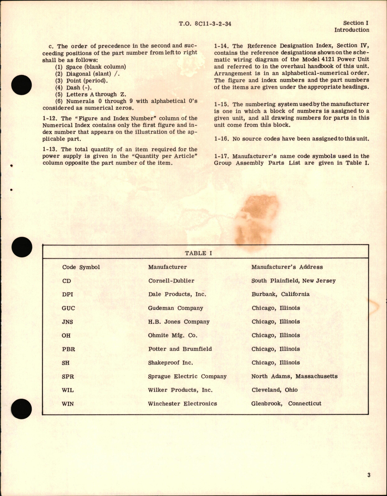 Sample page 5 from AirCorps Library document: Illustrated Parts Breakdown for Type D-2 Gun - Bomb - Rocket Sight Power Unit Model 4121