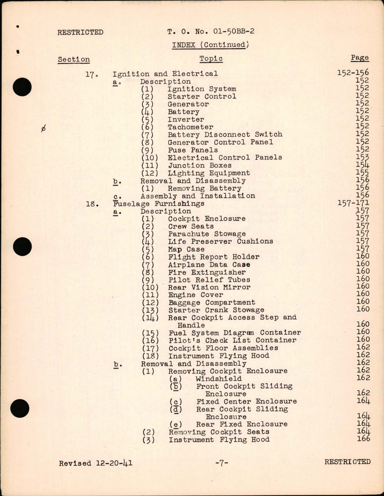 Sample page 7 from AirCorps Library document:  Service Inst for BT-13A & BT-15