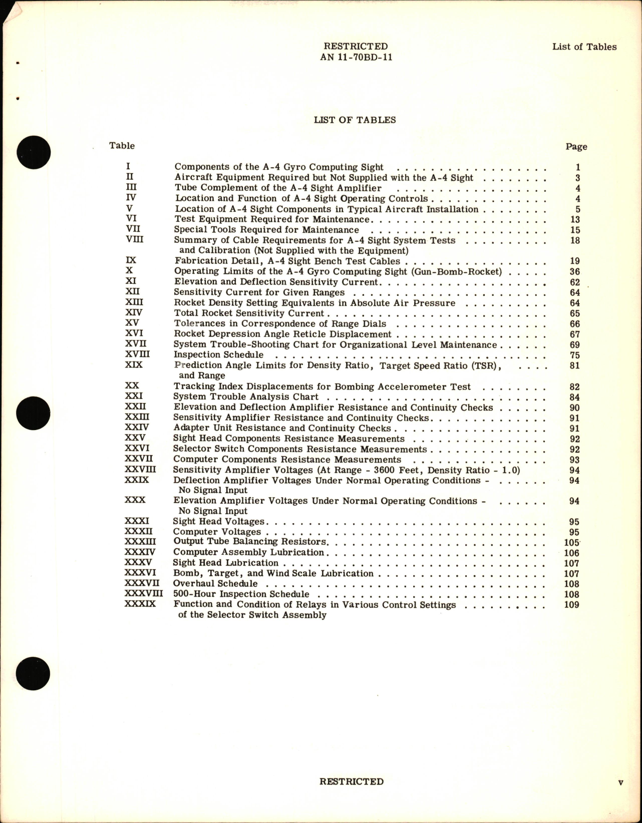 Sample page 7 from AirCorps Library document: Service Instructions for Type A-4 Gyro Computing Sight (Gun, Bomb, Rocket)