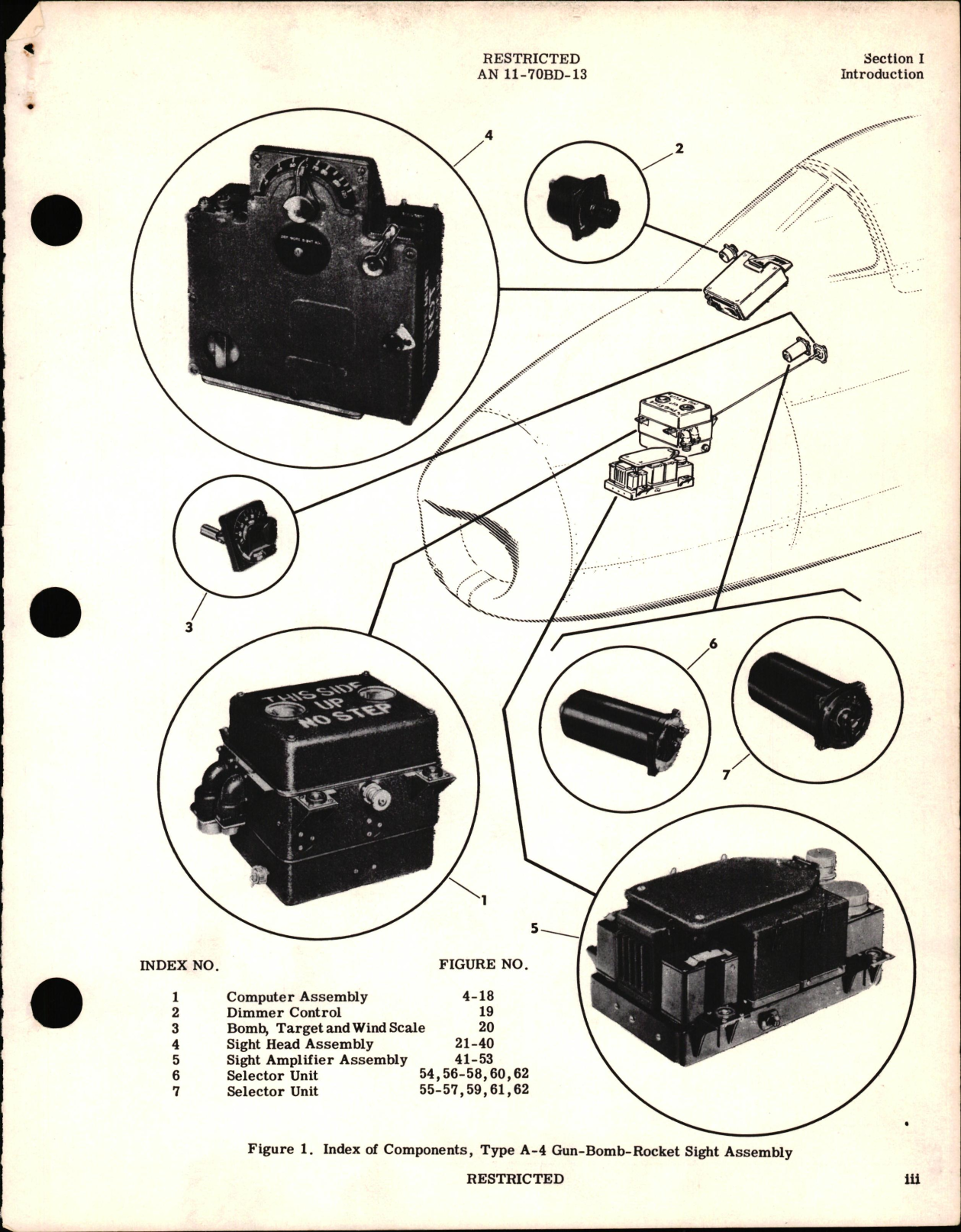 Sample page 5 from AirCorps Library document: Illustrated Parts Breakdown for Type A-4 Gyro Computing Sight (Gun, Bomb, Rocket)