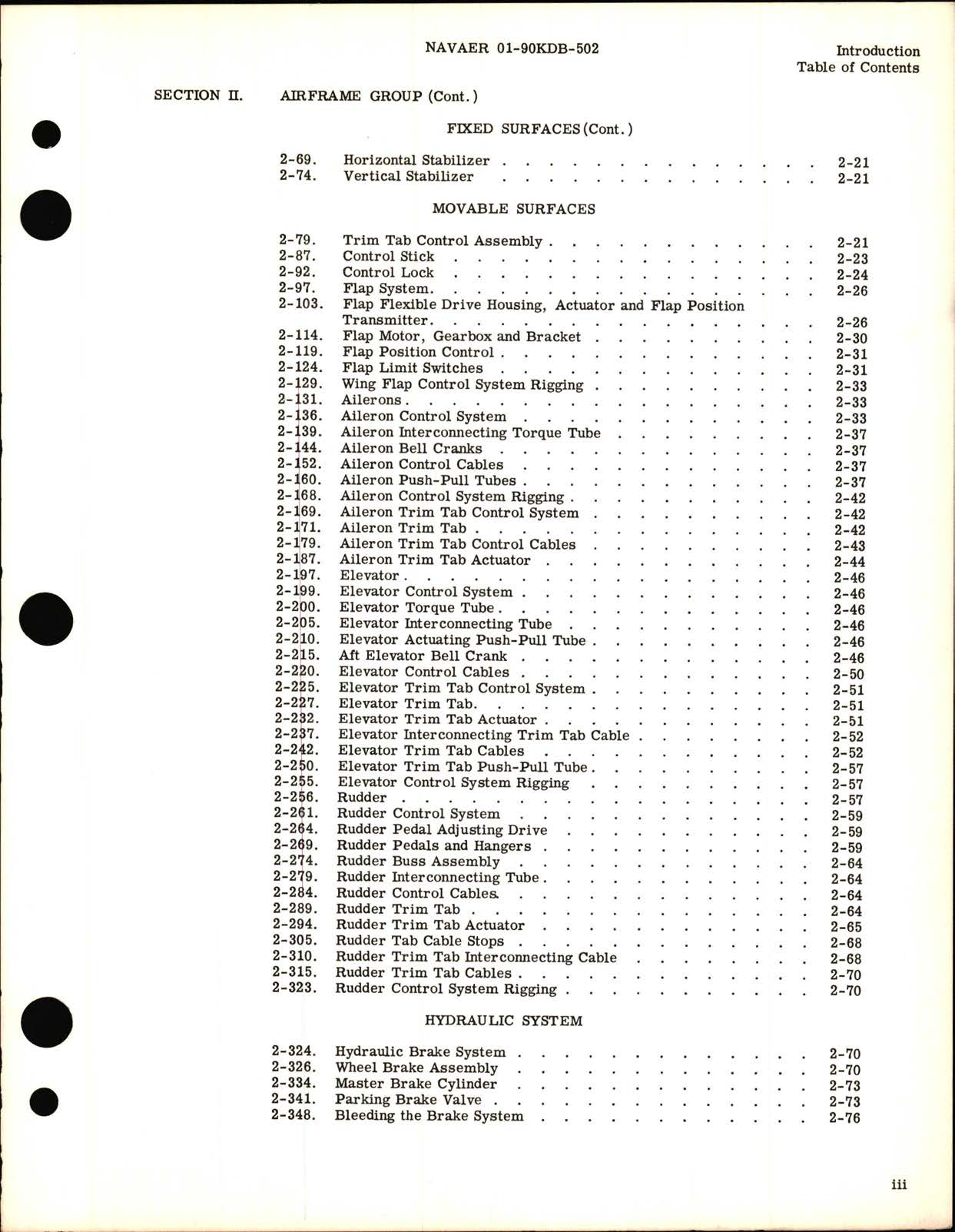 Sample page 7 from AirCorps Library document:  Structural Repair Instructions for T-34A and T-34B Aircraft, 