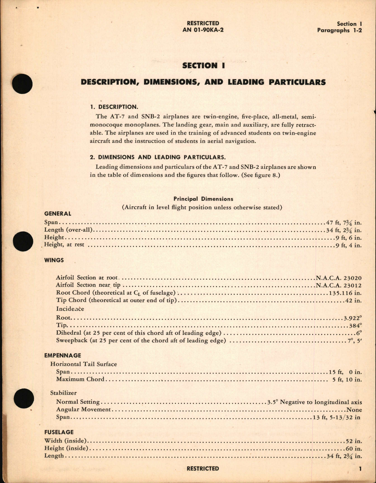 Sample page 7 from AirCorps Library document: Erection and Maintenance Instruction for AT-7 and SNB-2