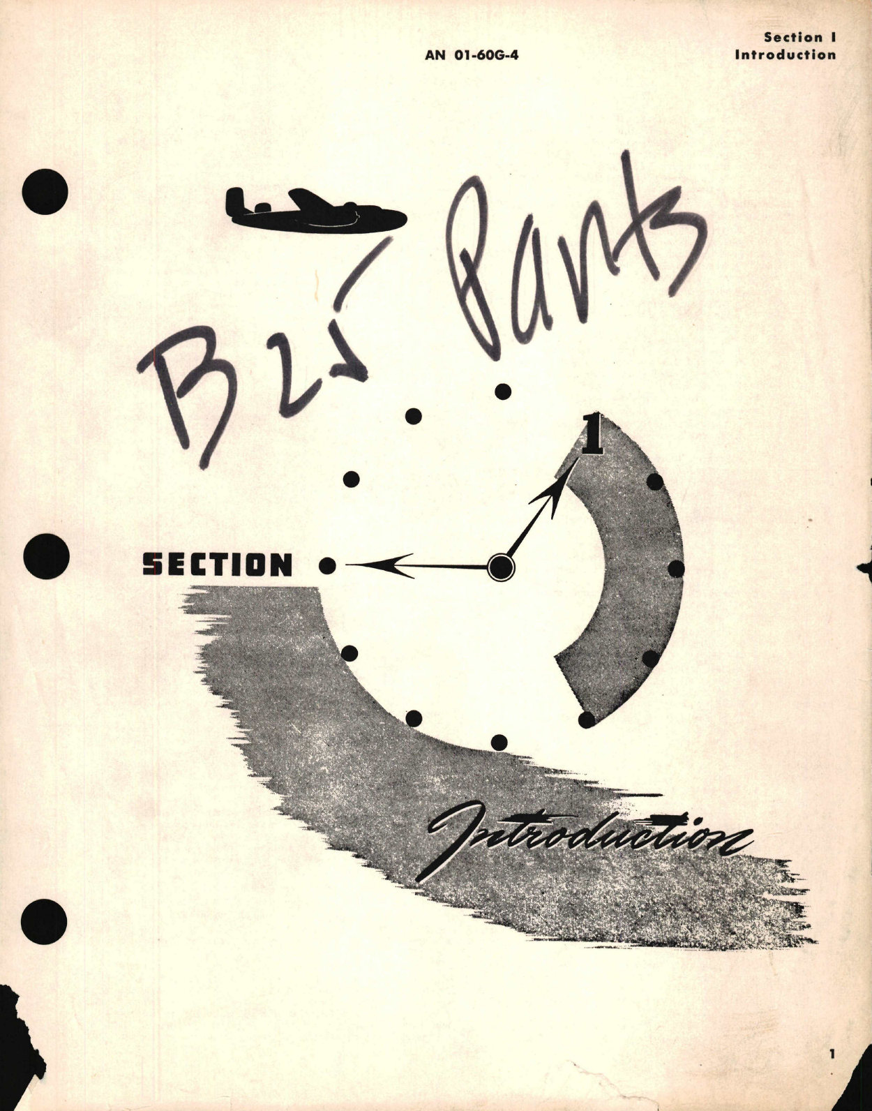 Sample page 1 from AirCorps Library document: Parts Catalog for B-25H, B-25J, and PBJ