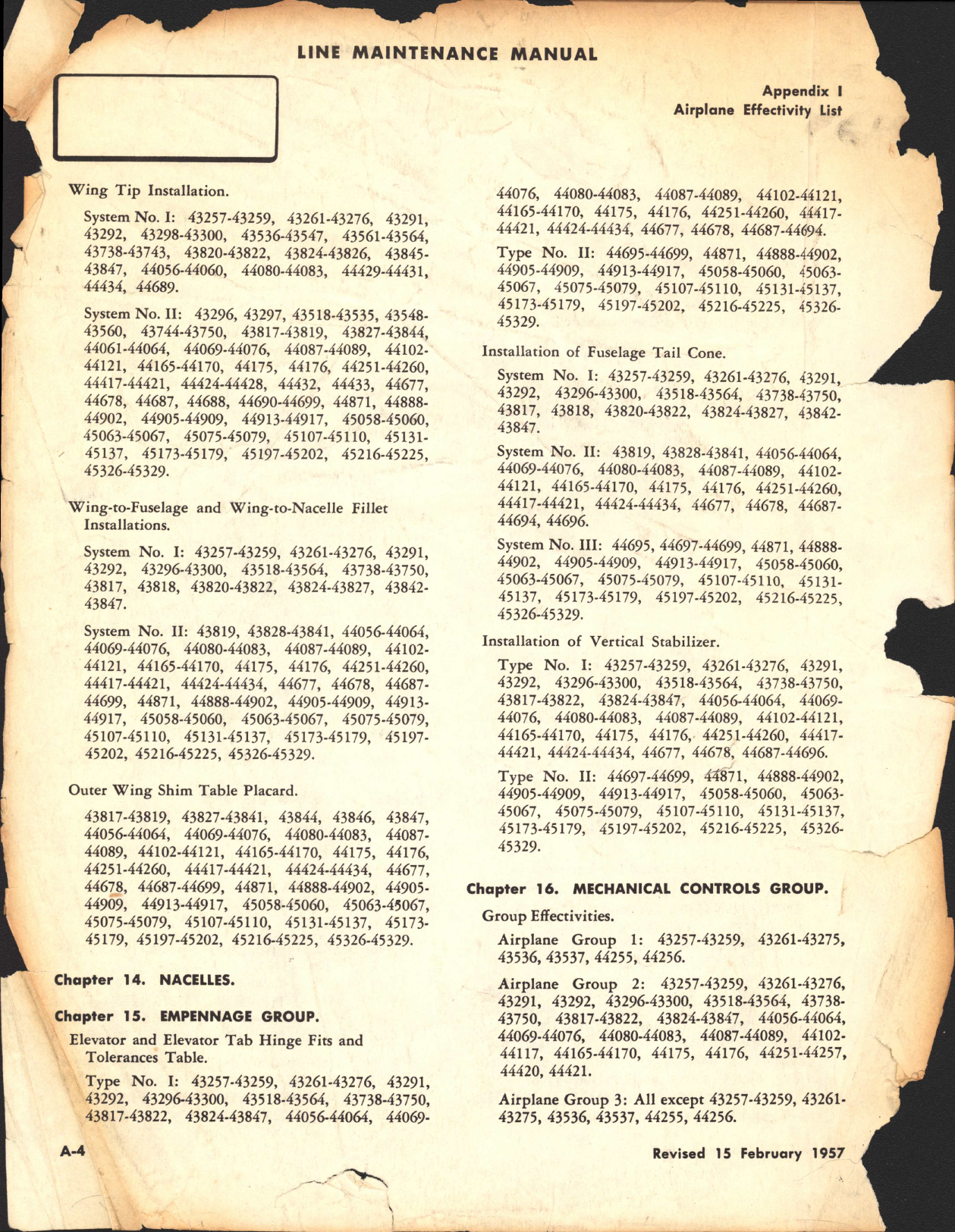 Sample page 5 from AirCorps Library document: DC-6 Line Maintenance Manual