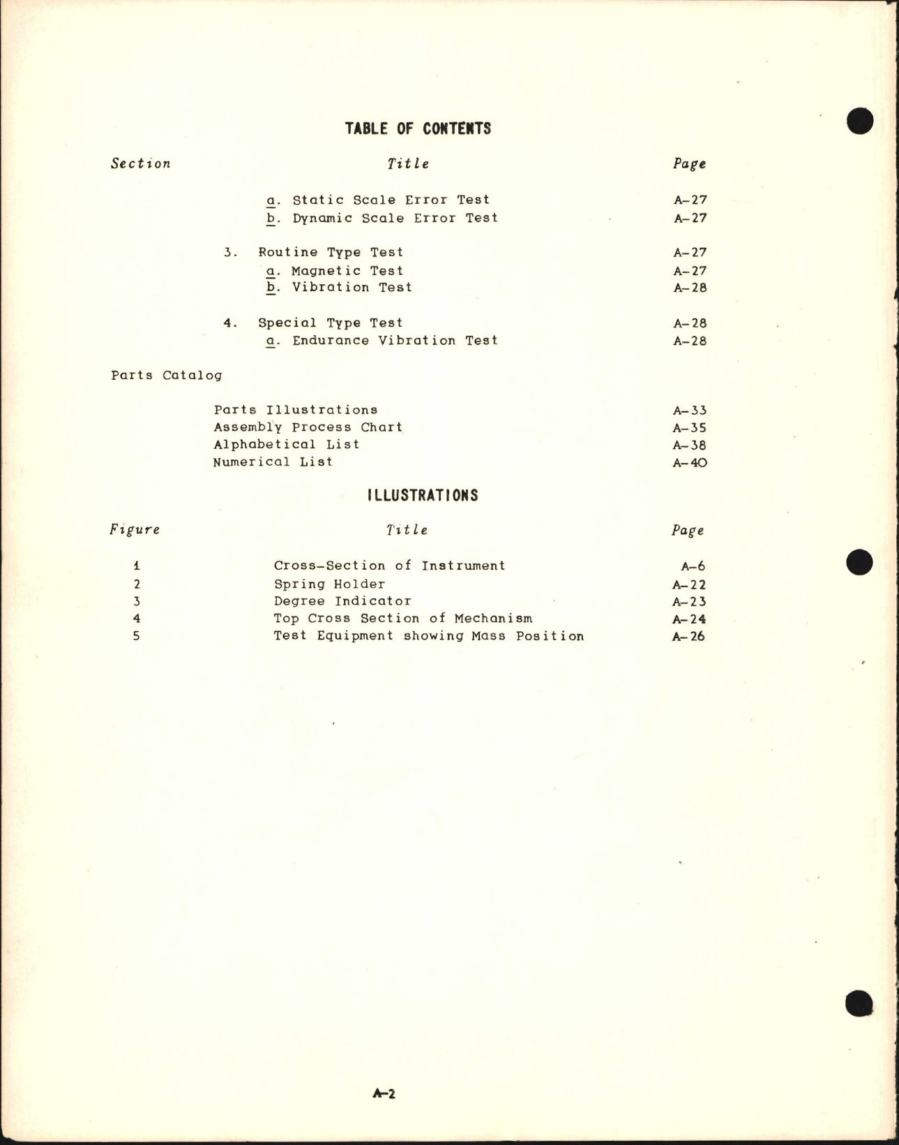 Sample page 6 from AirCorps Library document: Kollsman Instrument Maintenance Manual