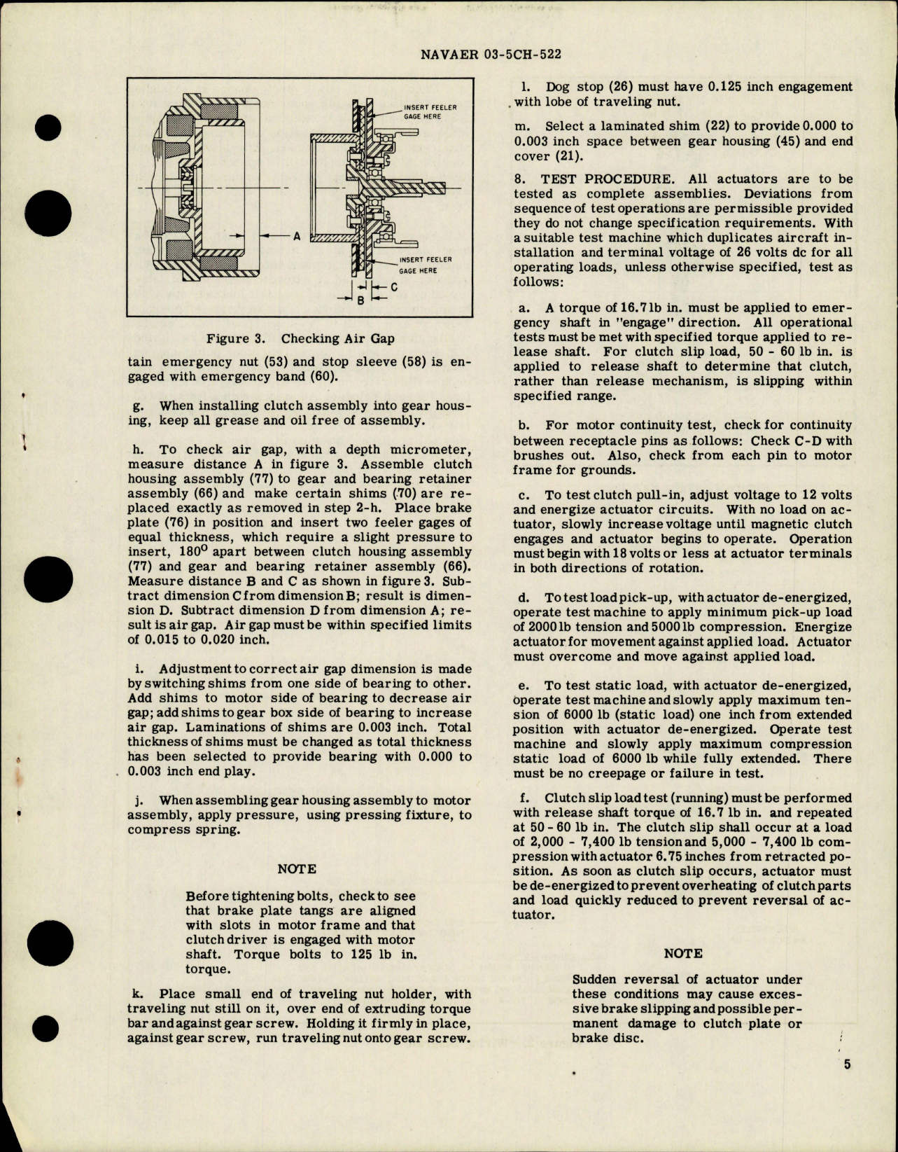 Sample page 5 from AirCorps Library document: Overhaul Instructions with Parts Breakdown for Actuator - Model A 7619-6 