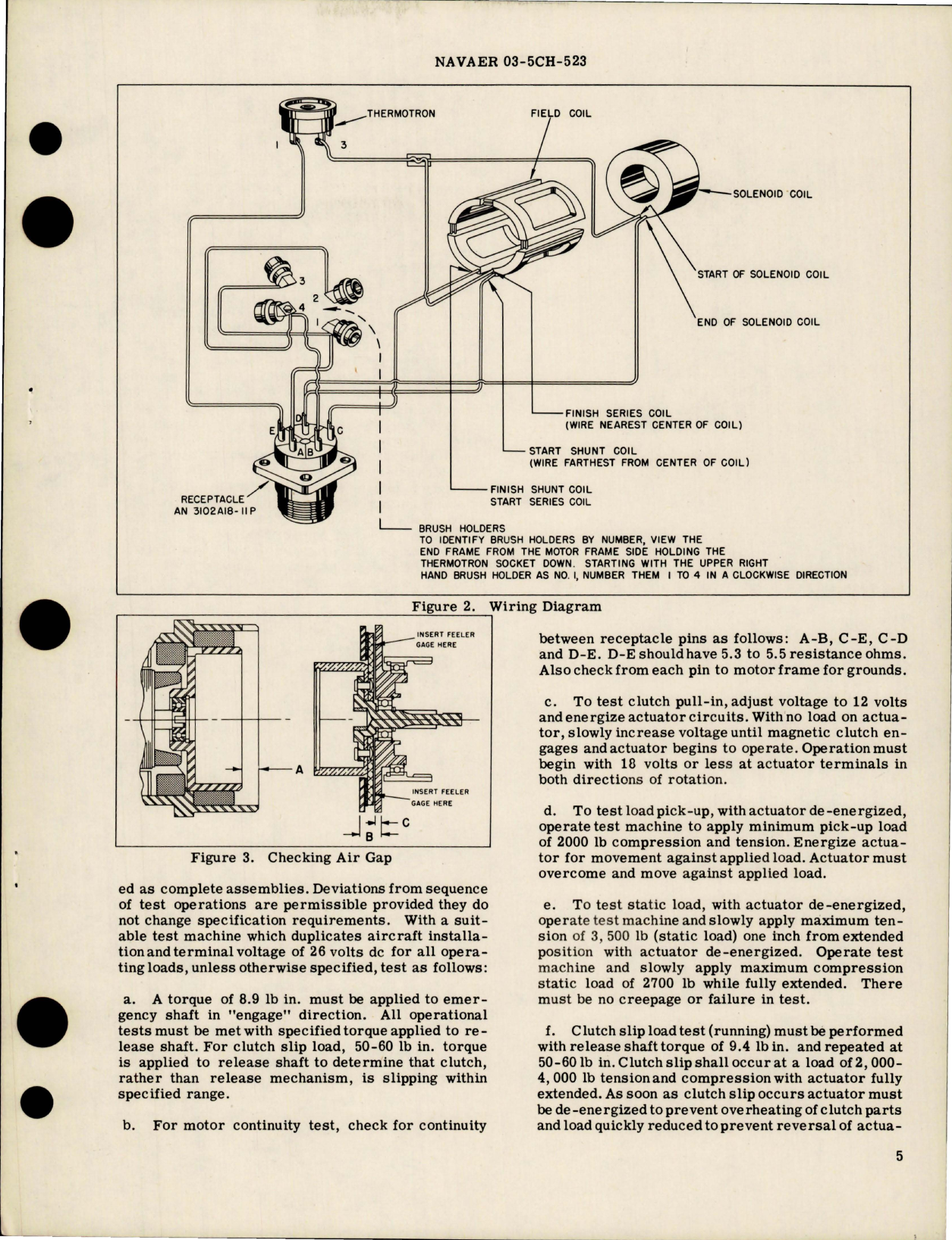 Sample page 5 from AirCorps Library document: Overhaul Instructions with Parts Breakdown for Actuator - Model A7621-3 and A7621-5 