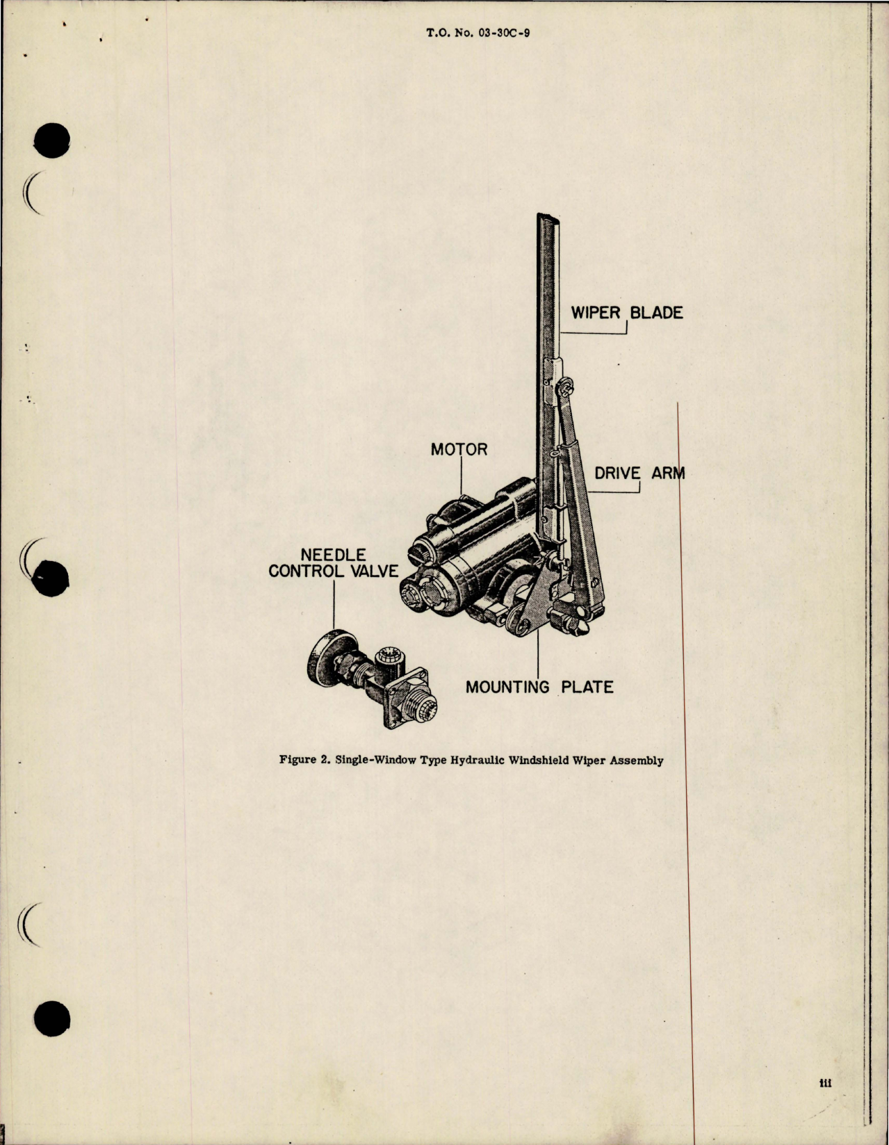 Sample page 5 from AirCorps Library document: Parts Catalog for Hydraulic Windshield Wipers 