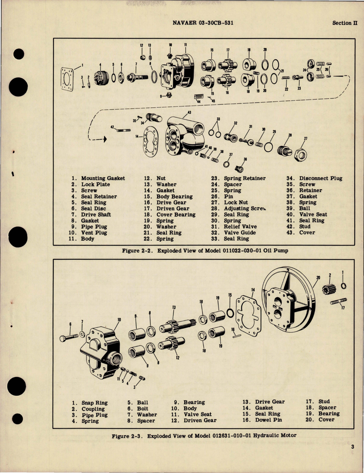 Sample page 7 from AirCorps Library document: Overhaul Instructions for Hydraulic Motor Driven Oil Transfer Gear Pumps - Model 012634 Series 