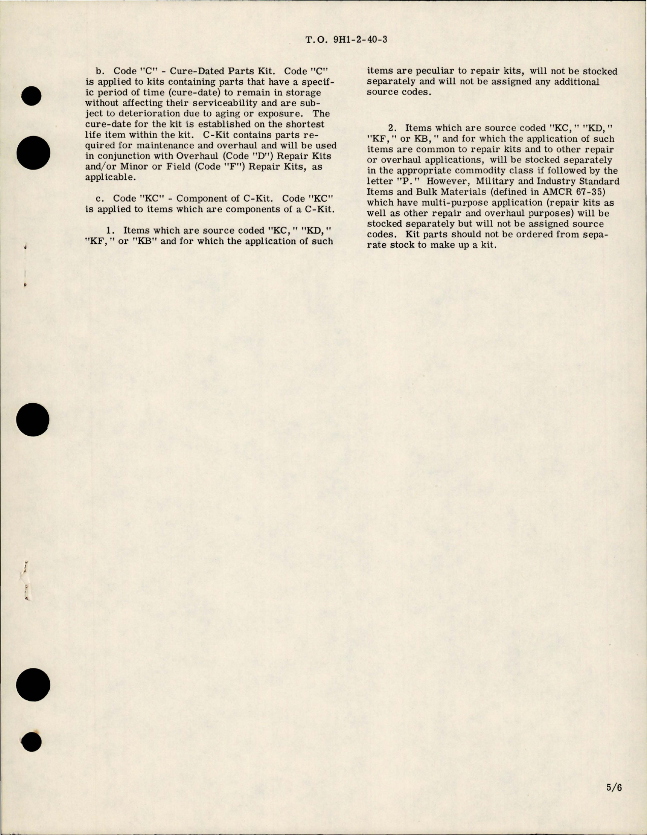 Sample page 5 from AirCorps Library document: Overhaul with Parts Breakdown for Accumulator - 3062674-1