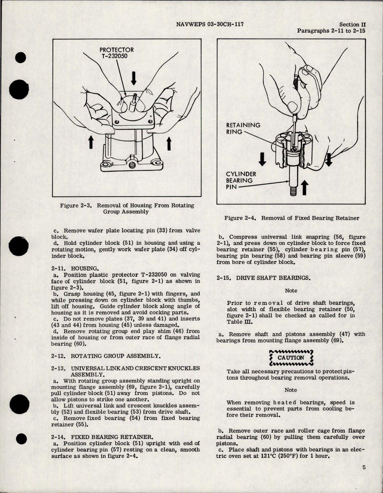 Sample page 9 from AirCorps Library document: Overhaul Instructions for Constant Displacement Hydraulic Motor - Model MF005B007B 
