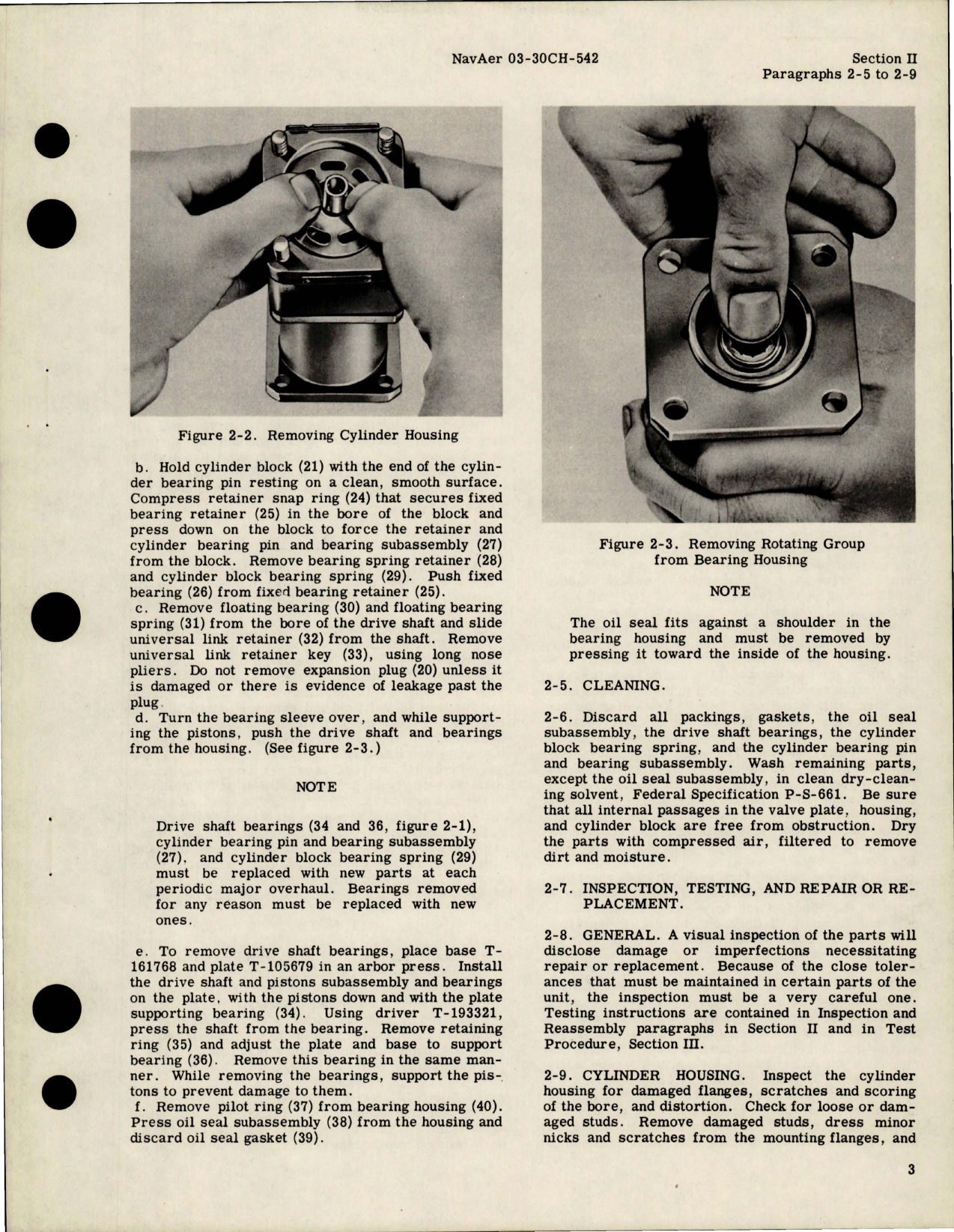 Sample page 7 from AirCorps Library document: Overhaul Instructions for Hydraulic Motor Assemblies