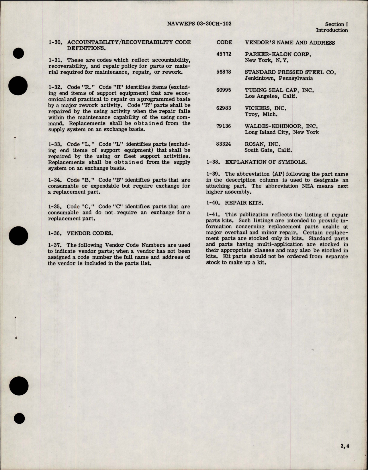 Sample page 5 from AirCorps Library document: Illustrated Parts Breakdown for Hydraulic Pump Assembly 