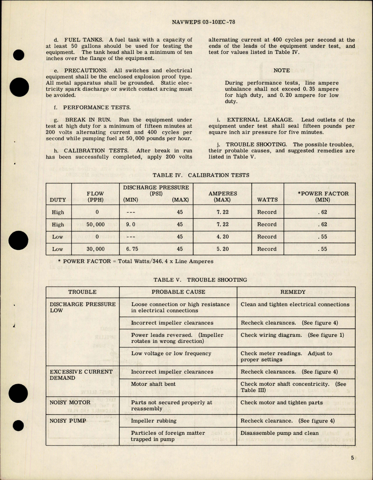Sample page 7 from AirCorps Library document: Overhaul Instructions with Parts Breakdown for Submerged Booster Pump - Model TB139000-1