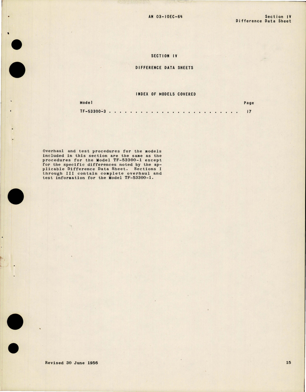 Sample page 5 from AirCorps Library document: Overhaul Instructions for Submerged Heater Pump - Model TF-53300-1