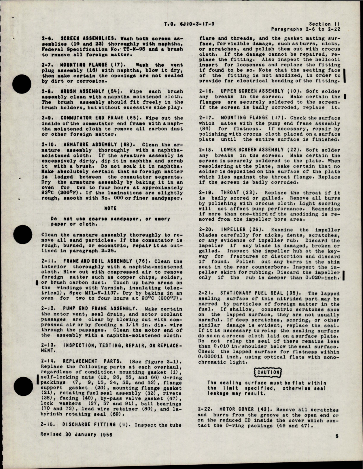 Sample page 7 from AirCorps Library document: Overhaul Instructions for Submerged Fuel Booster Pumps - TF-54900-1 Series 