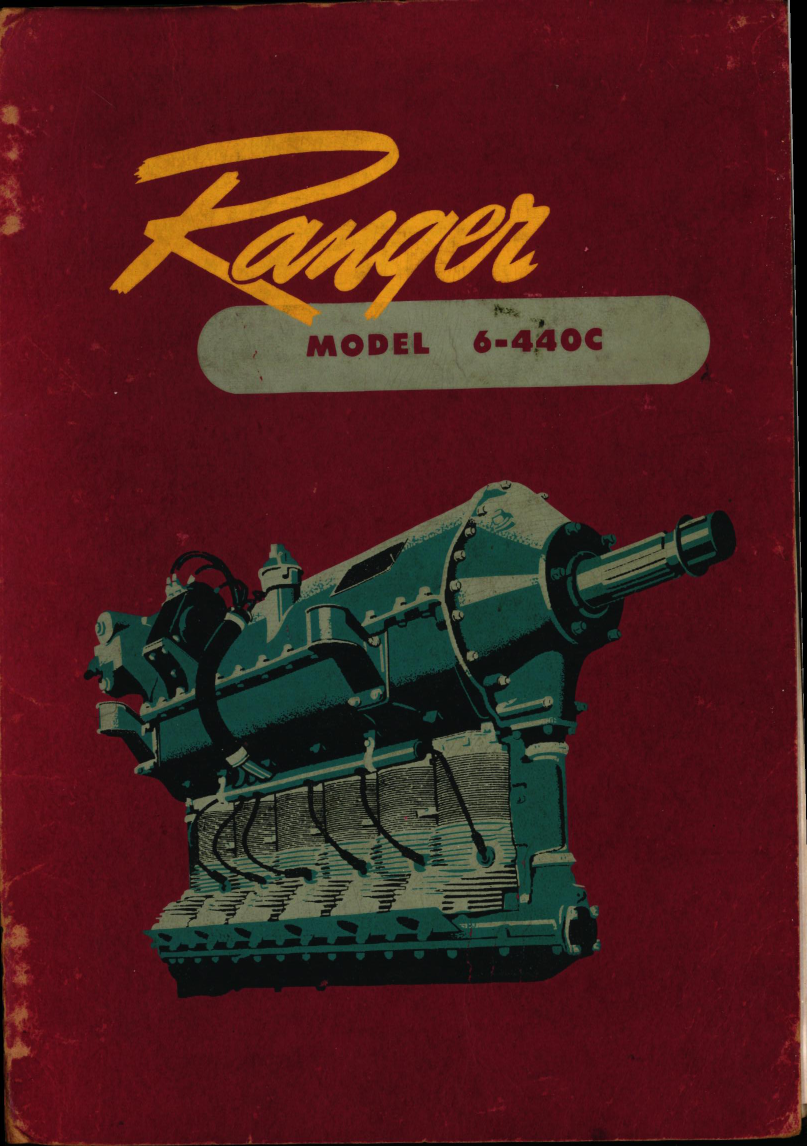 Sample page 1 from AirCorps Library document: Instruction Book for Ranger 6-440C